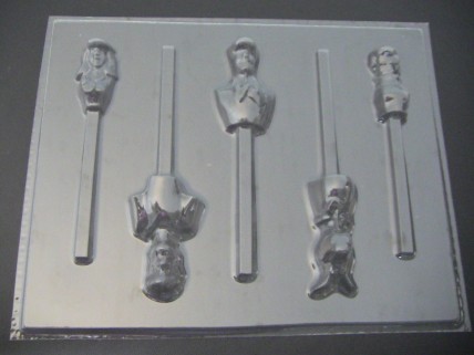 457sp Scrubby Dog Friends Chocolate or Hard Candy Lollipop Mold 457sp Scrubby Dog Friends Chocolate or Hard Candy Lollipop Mold